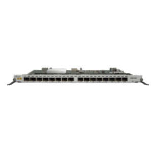 Tarjeta de Servicio GPON / 16 Puertos / 2048 ONUs / Splitting 1:128 / 20 km (12.4 mi) / 2.48 Gbps Downstream