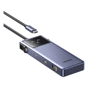 Hub USB-C 7 en 1 / HDMI 4K 60Hz / 2x USB-A 3.0 + USB-C 3.0 + USB-A 2.0 / Gigabit Ethernet / PD 100W / Cable 20 cm (0.66 ft)