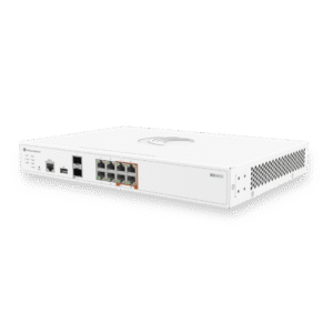 Network Service Edge / 10 Gbps Firewall / 2.5 Gbps Advanced Security / 8 x 2.5 GbE RJ45 / 2 x 10 GbE SFP+ / 4x PoE+ / SD-WAN / Cloud Management