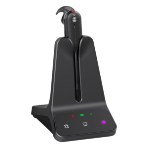 Auricular Inalámbrico DECT / Alcance 185 m (606.9 ft) / Cancelación de Ruido Acoustic Shield / Multidispositivo PC y Teléfono IP / 8 Horas de Conversación