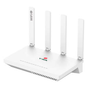 ONU xPON Wi-Fi 6 AX1500 / 4 Puertos Gigabit / Puerto PON SC/UPC / 4 Antenas 5 dBi / 18W / 10.2 × 6.2 × 1.8 in