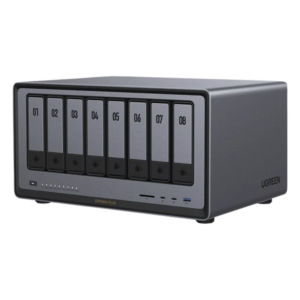 NAS Profesional / 8 Bahías SATA + 2 M.2 NVMe / Intel Core i5-1235U 10 Núcleos / 2 Puertos 10GbE / Thunderbolt 4 40 Gbps / HDMI 8K / DDR5 64 GB / PCIe 4.0 x4