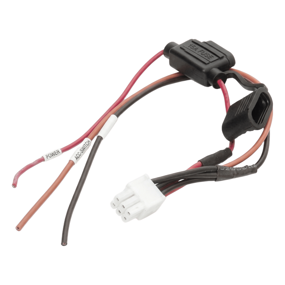 Cable de Alimentación / 15 cm (5.9 in) / Conectores Estándar / Codificación por Color / Tierra / Accesorio