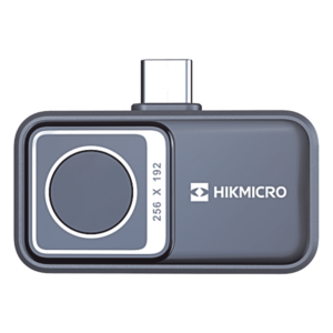 Cámara Termográfica para Smartphone / Resolución IR 256 x 192 / SuperIR / Rango -20°C a 400°C / Precisión ±2°C o ±2% / Campo de Visión 50° × 37.2° / USB-C y Lightning / IP40