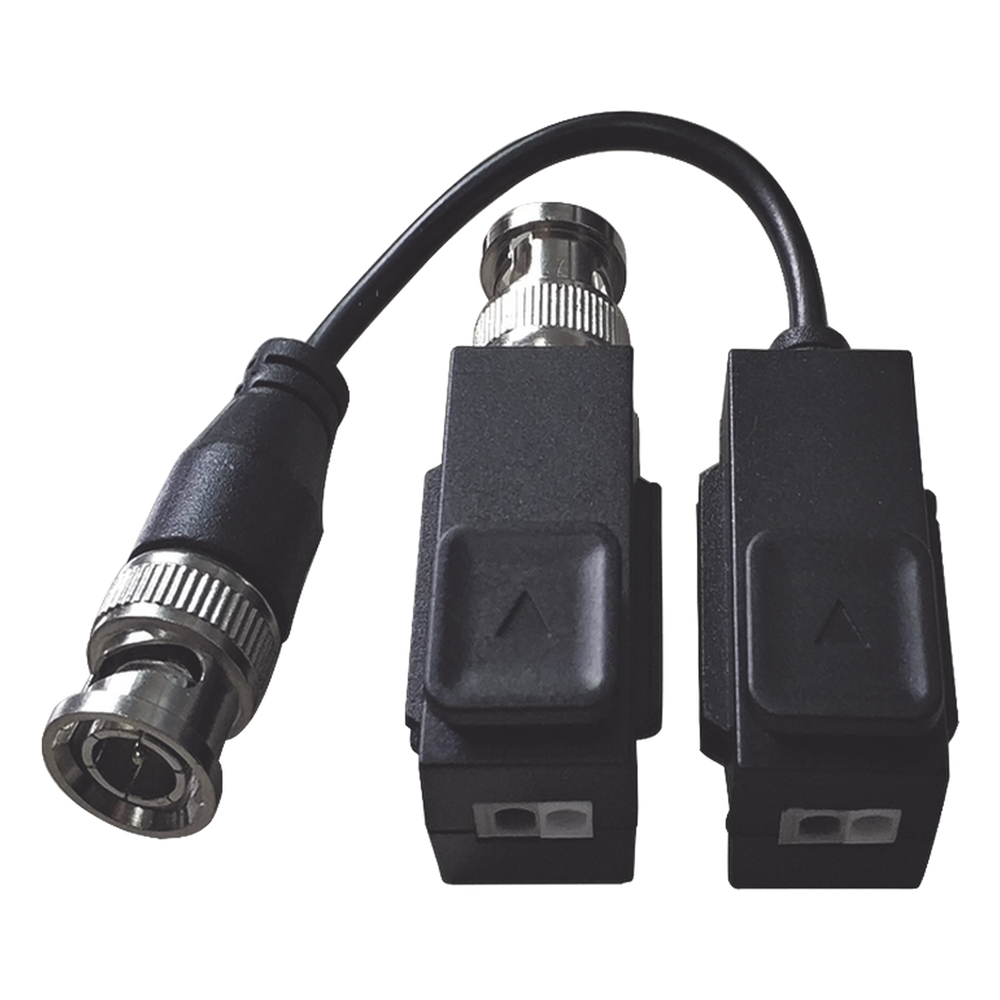 Transceptor de Video Pasivo / Hasta 8 MP (4K) / Distancia 400 m (1312.3 ft) / Inmunidad 60 dB / Audio por Coaxitron / Push Button