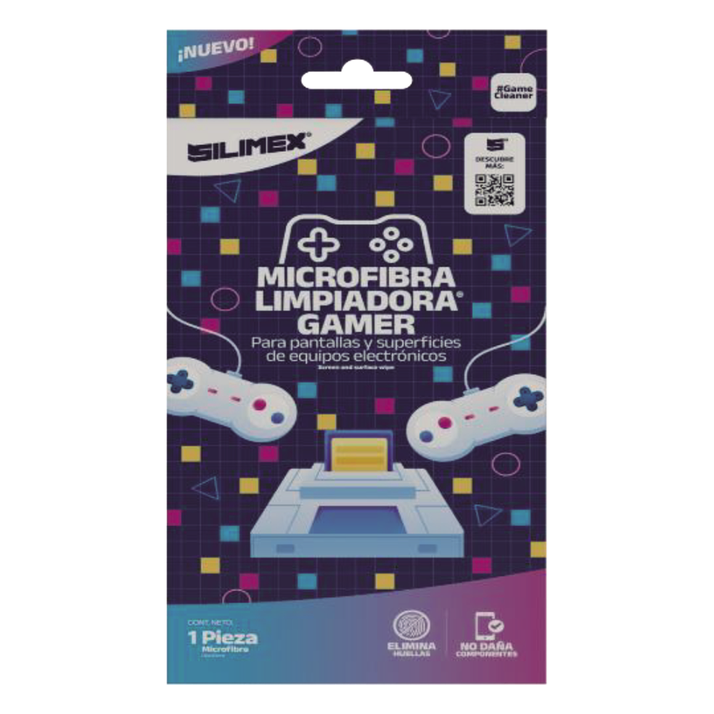 Paño de Microfibra / 30x30 cm / Sin Pelusas / Lavable / Gaming y Electrónica