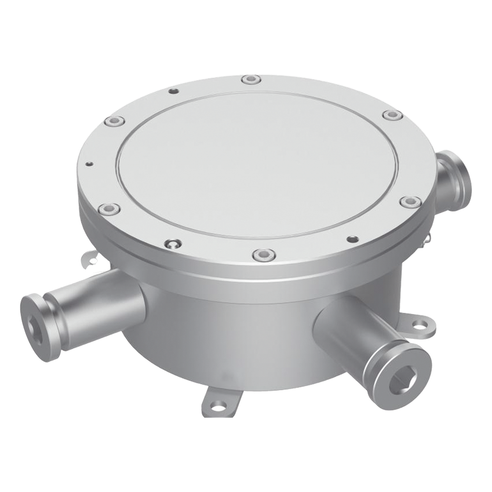 Caja de Conexiones Antiexplosión / IP68 / Acero Inoxidable 316L / -40°C a +60°C / 272 × 272 × 96.8 mm