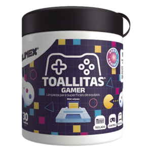 Toallitas de Limpieza / Antiestáticas / Antibacteriales / 30 Unidades / Aroma Chicle