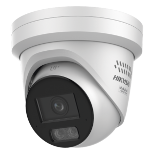 Turret IP / 6 Megapixel / Lente 2.8 mm / 98.4 ft IR + Luz Blanca / Audio Bidireccional / IP67 / Estrobo Azul y Rojo / WDR 130 dB / AcuSense 3.0 / Metal / NEMA 4X / AcuSeek