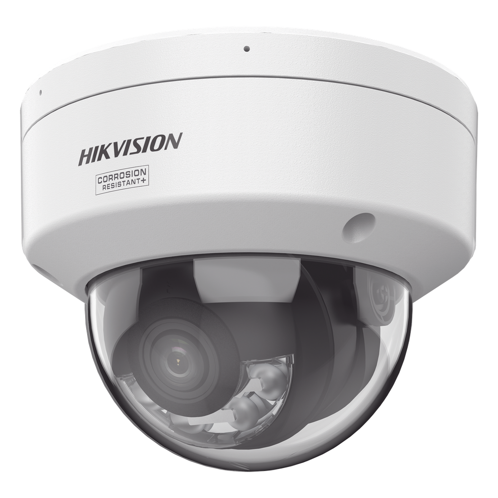 Domo IP / 8 Megapixel / Lente 2.8 mm / 98 pies IR + Luz Blanca / 2 Micrófonos / IP67 NEMA 4X / WDR 130 dB / AcuSense 3.0 / AcuSeek