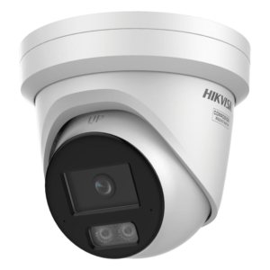 Turret IP / 8 Megapixel / Lente 2.8 mm / 30 m IR + Luz Blanca / 98 ft / IP67 NEMA 4X / WDR 130 dB / AcuSense 3.0 / AcuSeek / Metal