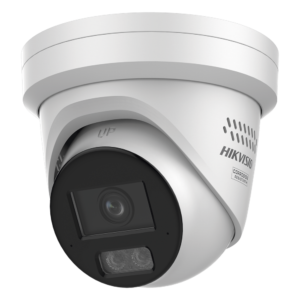 Turret IP / 8 Megapixel / Lente 2.8 mm / 98 pies IR + Luz Blanca / 2 Micrófonos / IP67 / Estrobo / WDR 130 dB / AcuSense 3.0 / AcuSeek / NEMA 4X