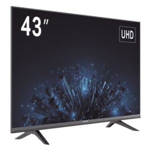 Monitor LED 4K / 43" / Uso 24-7 / HDMI x3 / Contraste 4000:1 / VESA 200x200 / Bocinas 10W