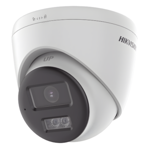 Cámara Turret TURBOHD / 8 Megapixel 4K / Dual Light 40 m (131.2 ft) / Audio Bidireccional / Sirena y Estrobo / IP67