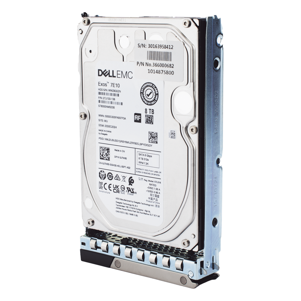 Disco Duro Enterprise / 8 TB / SATA / 7200 RPM / 3.5 Pulgadas / Rango Térmico 5°C a 60°C