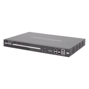 Decodificador de Vídeo IP / 8 Salidas HDMI 4K UHD / 128 Canales Simultáneos / Videowall 25 Cámaras por Pantalla / Dual Ethernet Gigabit / Fibra Óptica