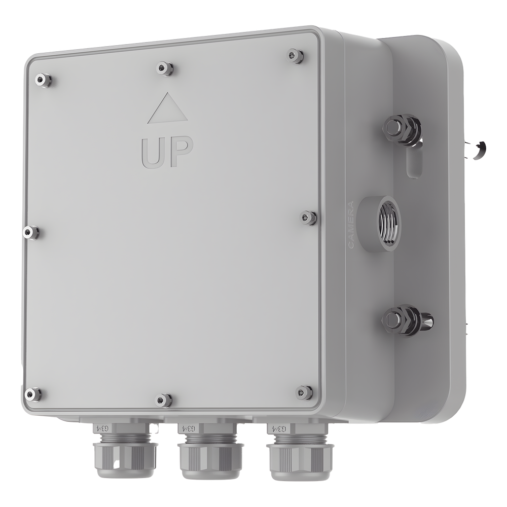 Caja de Conexiones para Exterior / IP66 / Polímero Anticorrosión / Salida de Tubo 3/4 Integrada / 260 x 237 x 90 mm