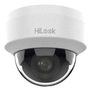 Domo IP / 2 MP 1080p / Lente 2.8 mm 101° / IR 20 m (65.6 ft) / PoE 802.3af / dWDR / H.265+ / Interior