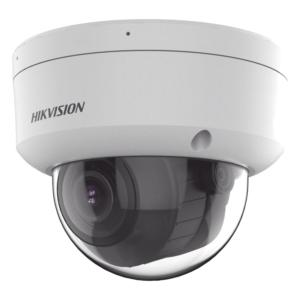 Cámara Domo IP / 8 Megapixel / Lente Motorizado 2.8-12 mm / Dual Light 40 m (131.2 ft) / WDR 120 dB / IP67 IK10 / PoE 802.3af