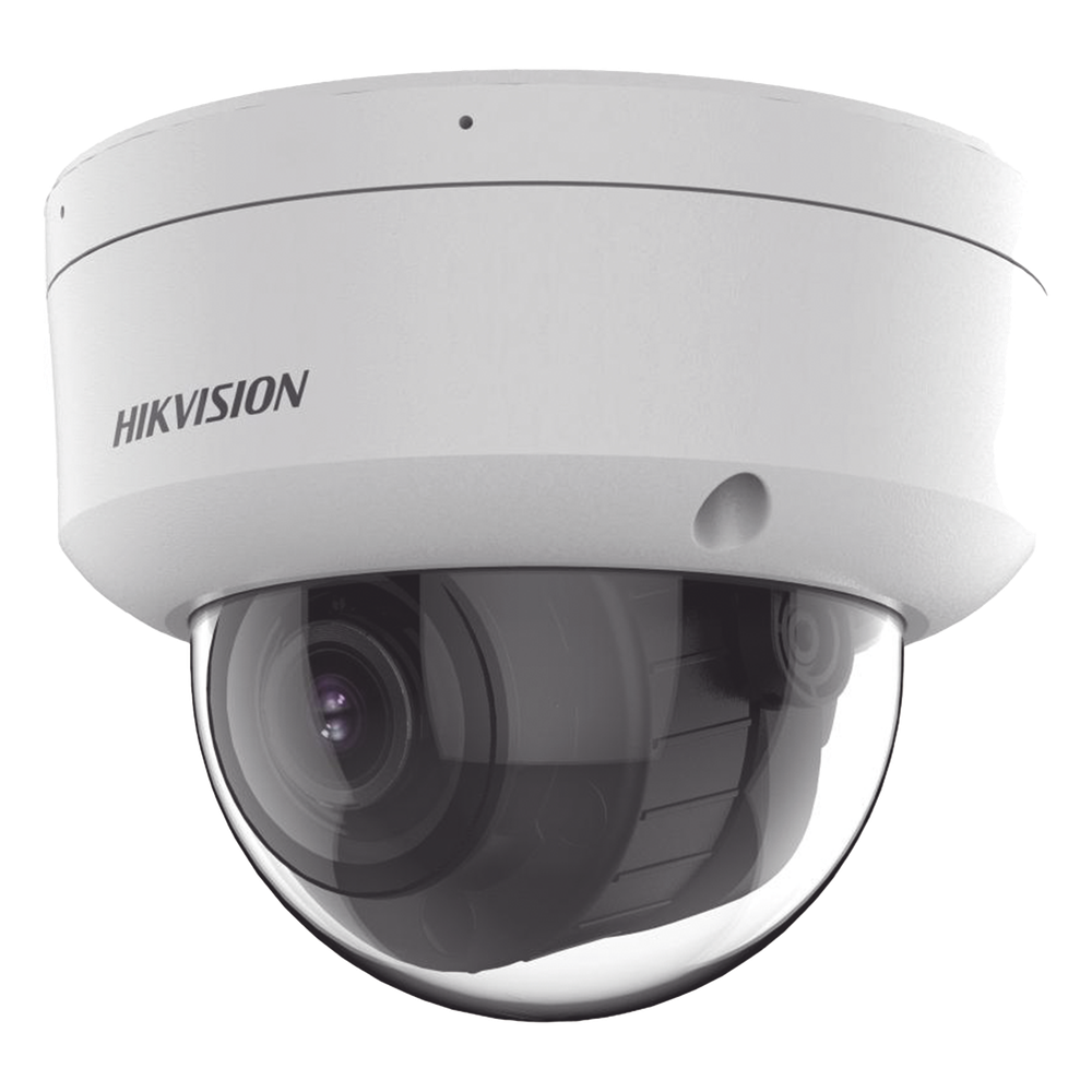 Domo IP / 4 Megapixel / Lente Motorizado 2.8-12 mm / Dual Light 40 m (131.2 ft) / AcuSense / WDR 120 dB / IP67 IK10 / PoE