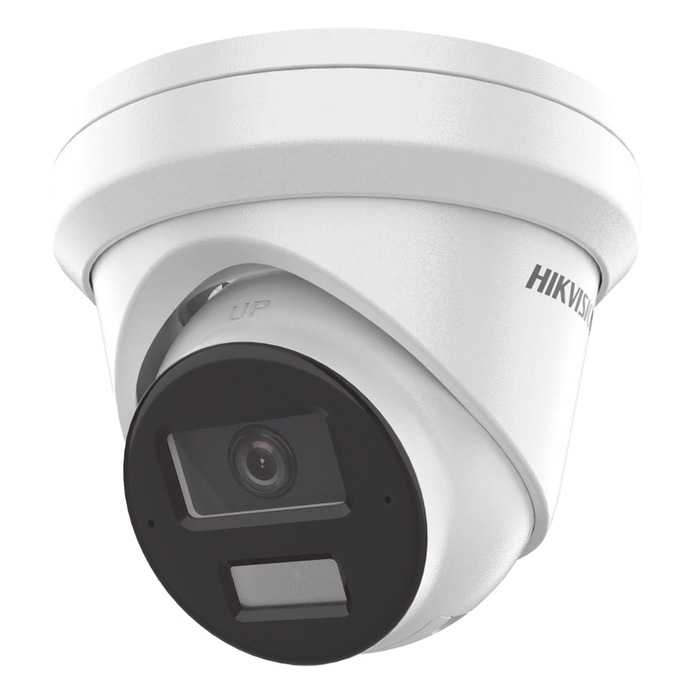 Cámara Turret IP / 6 Megapixel / Dual Light 30 m (98.4 ft) / Lente 2.8 mm / WDR 120 dB / IP67 / PoE