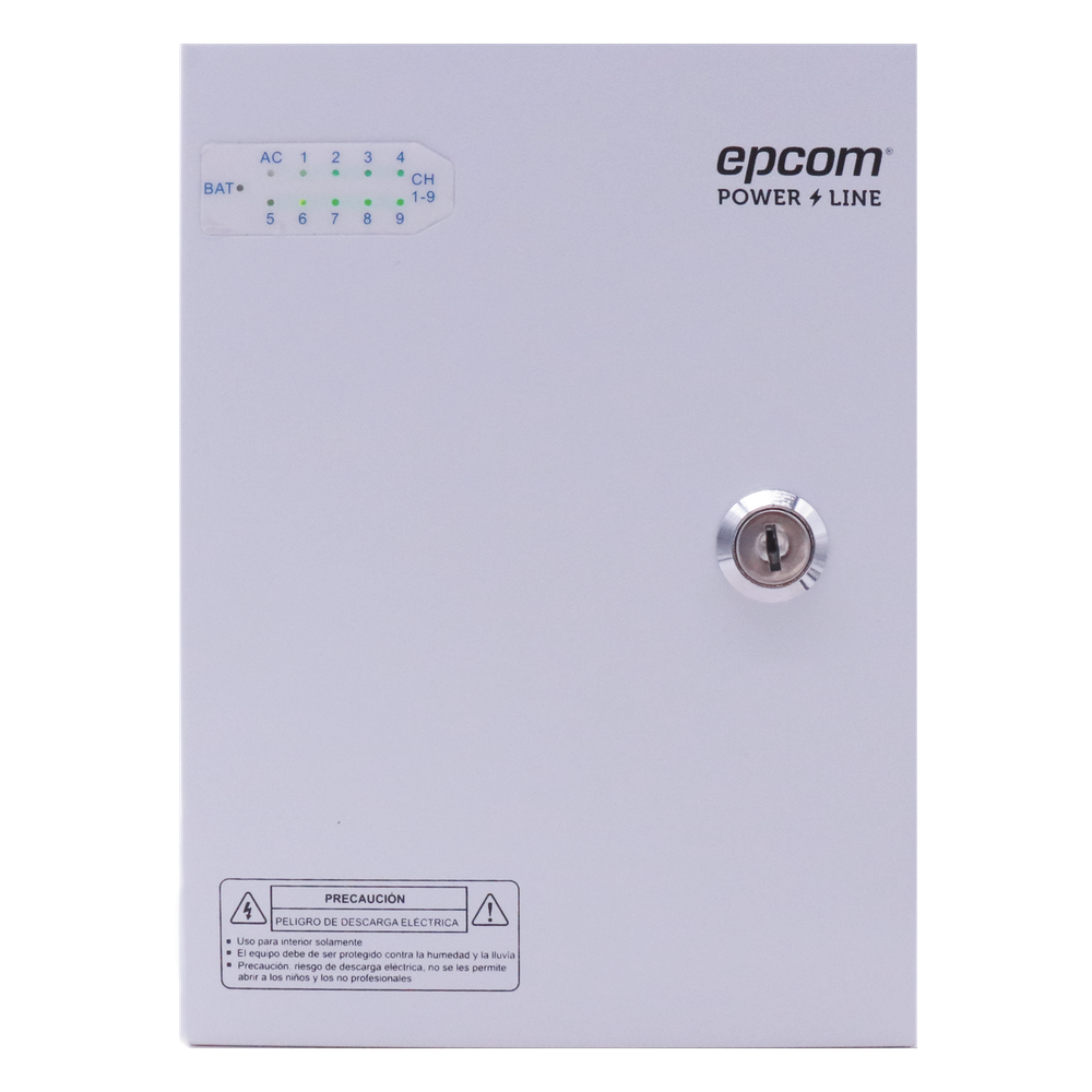 Fuente de Alimentación Profesional / 9 Canales / 16 A Total / 1.8 A por Canal / Voltaje Ajustable 11-15 VCC / 200 W / Operación -20°C a 70°C