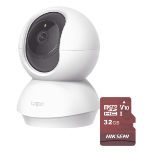 Cámara IP Wi-Fi / 2 Megapixel / Rotación 360° / IR 9 m (29.5 ft) / Micro SD 32 GB / App Móvil