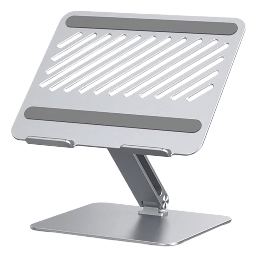 Soporte para Laptop / Aluminio de Alta Resistencia / Ajuste 180° / 10 a 17.3 Pulgadas / Carga 5 kg / Plegable y Portátil