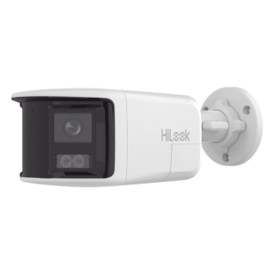 Cámara Bala IP / 8 Megapixel / Imagen Panorámica 180° / Dual Light 30 m (98.4 ft) / PoE / Audio Bidireccional / IP67