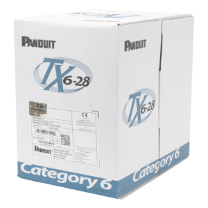 Bobina UTP / Cat 6 / 28 AWG / 305 m (1000 pies) / CM/LSZH / 4 pares / 250 MHz / PoE / 10GBase-T