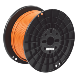Cable UTP Cat6A / 23 AWG / CMR Riser / 305 m (1000 ft) / LSZH-FEP-PVC / Naranja