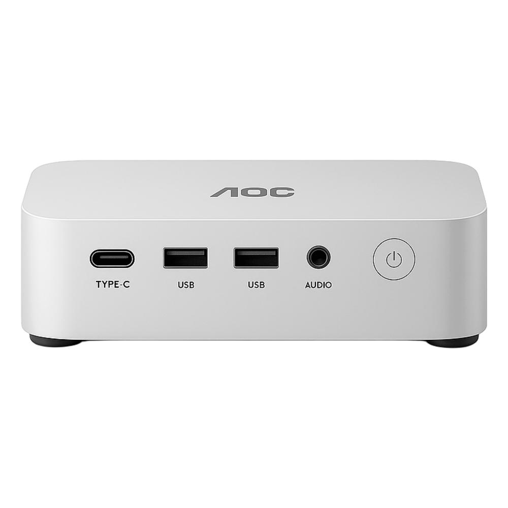Mini PC / AMD Ryzen 5 7430U / 16 GB DDR4 / 512 GB SSD / Wi-Fi 6 / 2.5G Ethernet / 6× USB 3.0 / HDMI 2.0 + DisplayPort