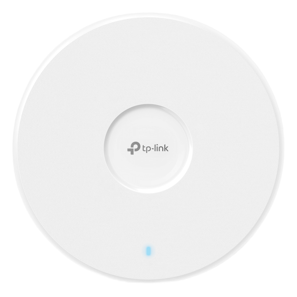 Punto de Acceso Wi-Fi 7 / BE12000 / MU-MIMO 4x4 / 320 MHz / 1 Puerto 10/2.5 Gbps / PoE+ / Montaje Techo/Pared