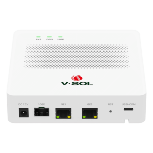 Mini OLT / 1 Puerto GPON SC/UPC / 3 Puertos Uplink / Hasta 64 ONUs / 20 km / 5.5 x 5.5 x 1.4 in