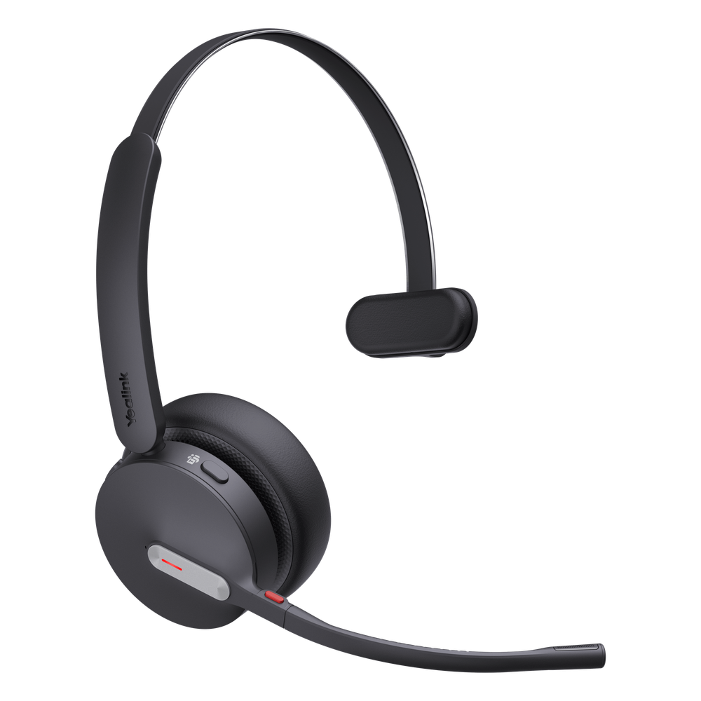 Auriculares Bluetooth Mono / Cancelación de Ruido IA / 35 Horas de Conversación / Bluetooth 5.3 / Alcance 50 m (164 ft) / USB-C y USB-A
