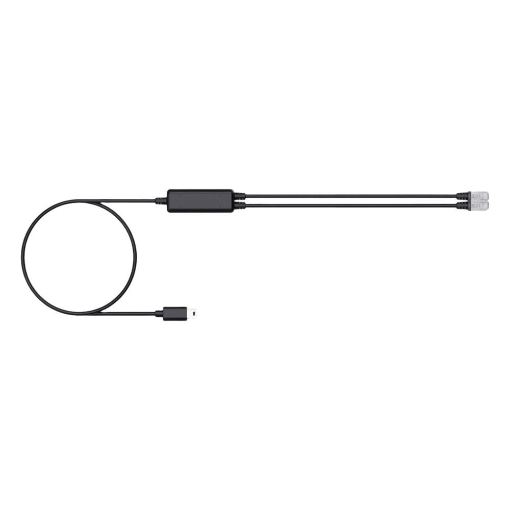 Cable Telefónico de Repuesto / Compatible con Bases DECT WH64 WH65 WH68 / Transmisión Estable de Audio / Recubrimiento Resistente / Instalación Rápida