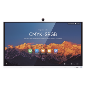 Pantalla Interactiva / 65" / 4K UHD / Wi-Fi 6 / Cámara 4K / BYOM / Altavoz 40W / Micrófono 12 m (39.4 ft)