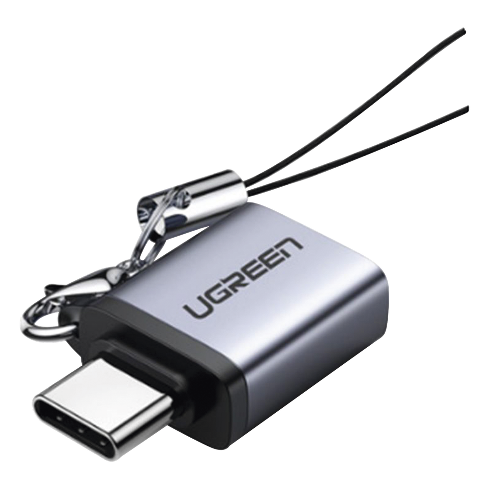 Adaptador USB-C 3.1 a USB 3.0 A / OTG / 5 Gbps / Aluminio / 10,000 Inserciones