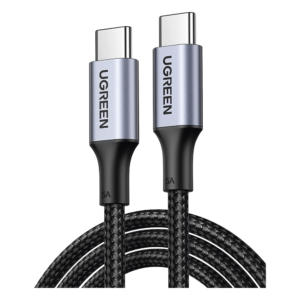 Cable USB-C a USB-C / Carga Rápida 100W / Transferencia 480 Mbps / Nylon Trenzado / 1 m (3.3 ft) / PD3.0 y QC4.0