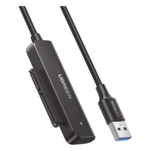 Adaptador SATA a USB / USB 3.0 / SATA III 6 Gbps / HDD y SSD 2.5" hasta 6 TB / UASP / 50 cm (19.7 in)