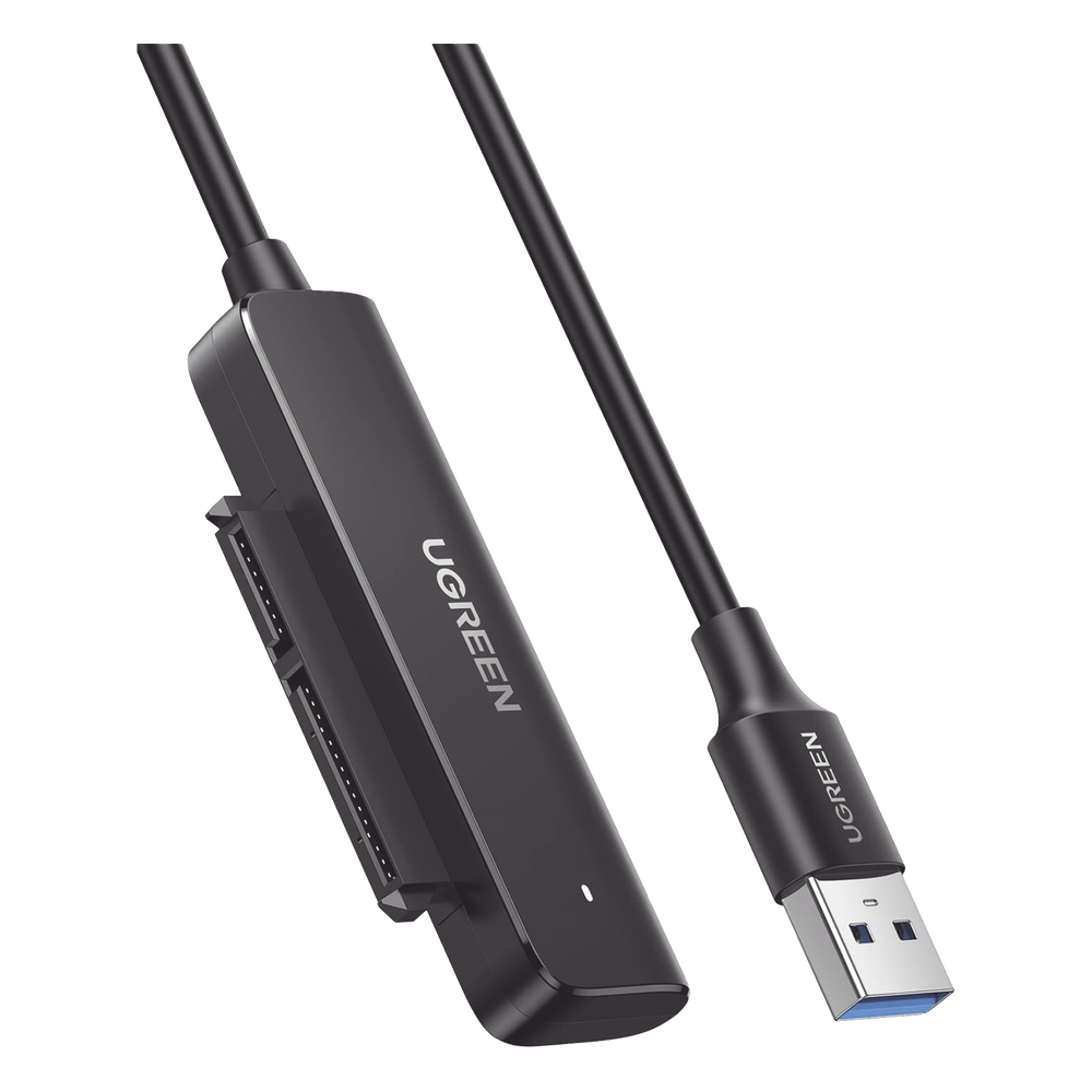 Adaptador SATA a USB / USB 3.0 / SATA III 6 Gbps / HDD y SSD 2.5" hasta 6 TB / UASP / 50 cm (19.7 in)