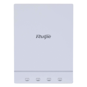 Punto de Acceso Wi-Fi 6 / Hasta 1.7 Gbps / Doble Banda 2.4+5 GHz / 2x2 MU-MIMO / 4 LAN + 1 WAN PoE / Montaje en Pared