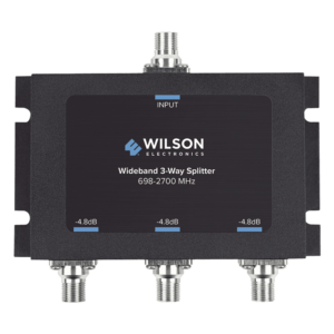 Divisor de Potencia RF / 3 Vías / 75 Ohm / 698-2700 MHz / 4.8 dB Pérdida / Conectores F Hembra
