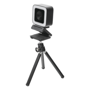 Cámara Web / Full HD 1080p / Aro de Luz 5 Niveles / Gran Angular 87° / Micrófono con Reducción de Ruido / USB 2.0 / Cable 2 m (6.56 ft) / Plug-and-Play