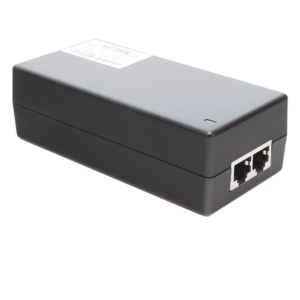 Inyector PoE / Hi-PoE 60 W / Gigabit 2 Gbps / 2 Puertos / Alcance 100 m (328 ft) / Interior / Plug and Play