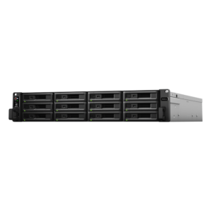 NAS Rack / 12 Bahías / Procesador Intel Xeon 8 Núcleos / 8 GB DDR4 ECC / Dual 10GbE / Escalable a 36 Bahías / Alimentación Redundante