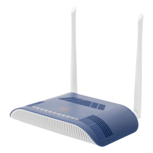 ONU Dual GPON/EPON / Wi-Fi 2.4 GHz 300 Mbps / 1 Puerto LAN Gigabit / 1 Puerto LAN Fast Ethernet / 1 Puerto FXS / 1 Puerto CATV / 2 Antenas 5 dBi