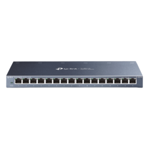 Switch / 16 Puertos Gigabit / 10/100/1000 Mbps / Fanless / Escritorio o Pared