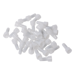 Terminales Tipo Campana / 250 Piezas / Calibre 14-22 AWG / Aislamiento PVC / Empalme Final