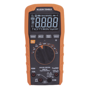 Multímetro Digital / Rango Automático / TRMS 1000 V / 10 A / Temperatura / LOZ / IP42 / Caída 2 m (6.6 ft)